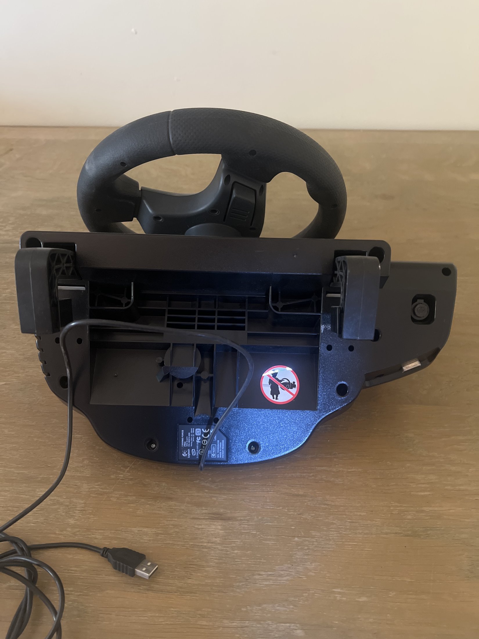 Logitech racestuur met pedalen