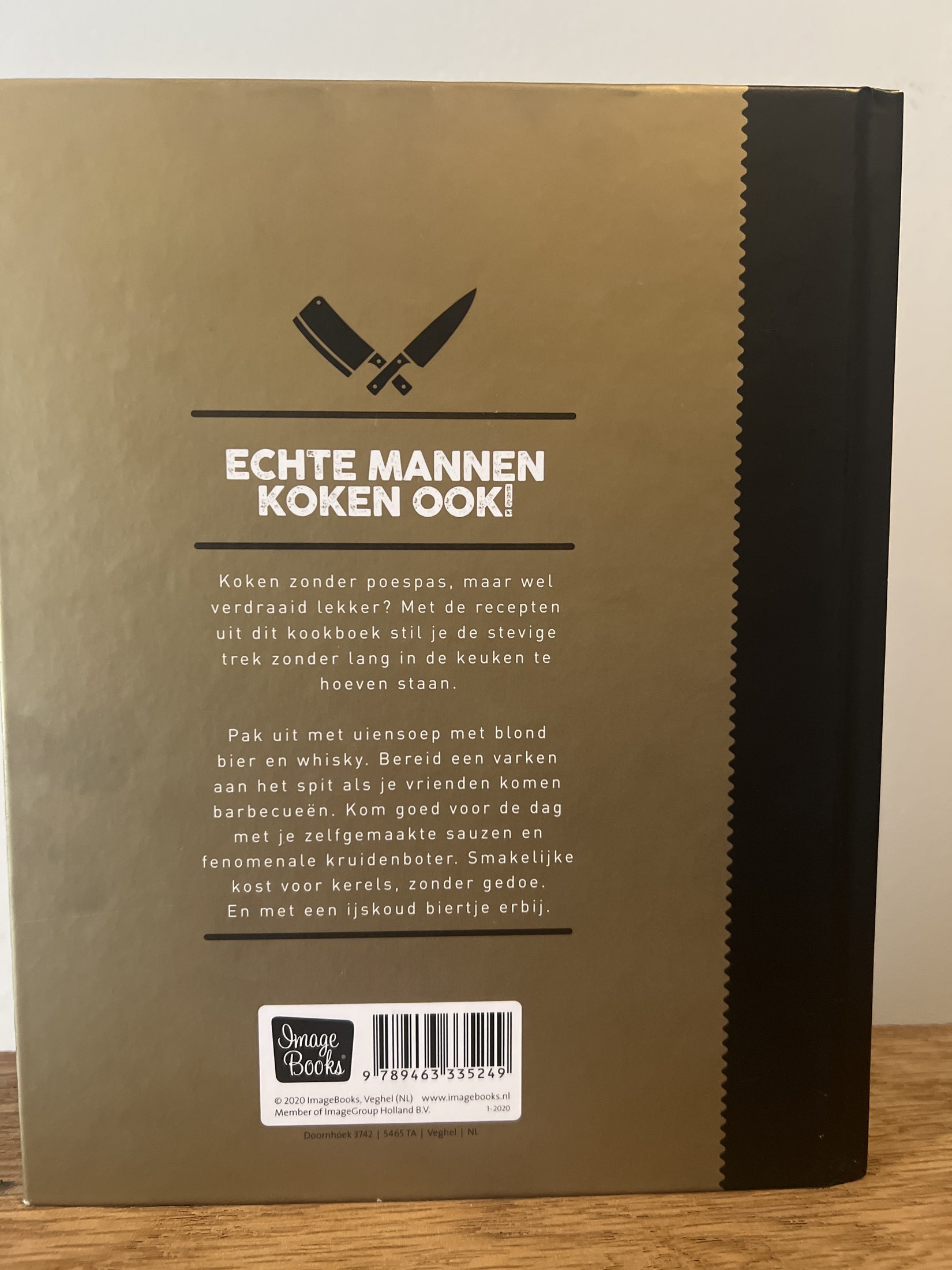 Echte mannen koken ook! kookboek